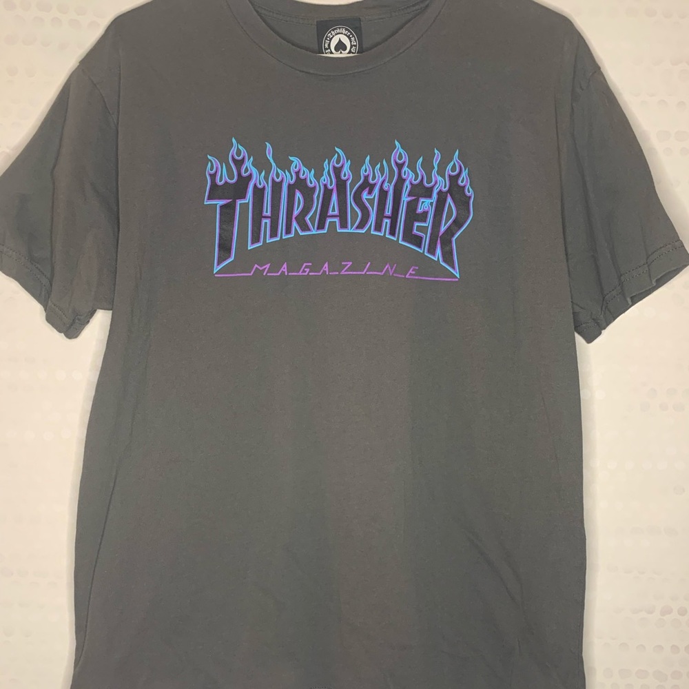 Thrasher Flame tee